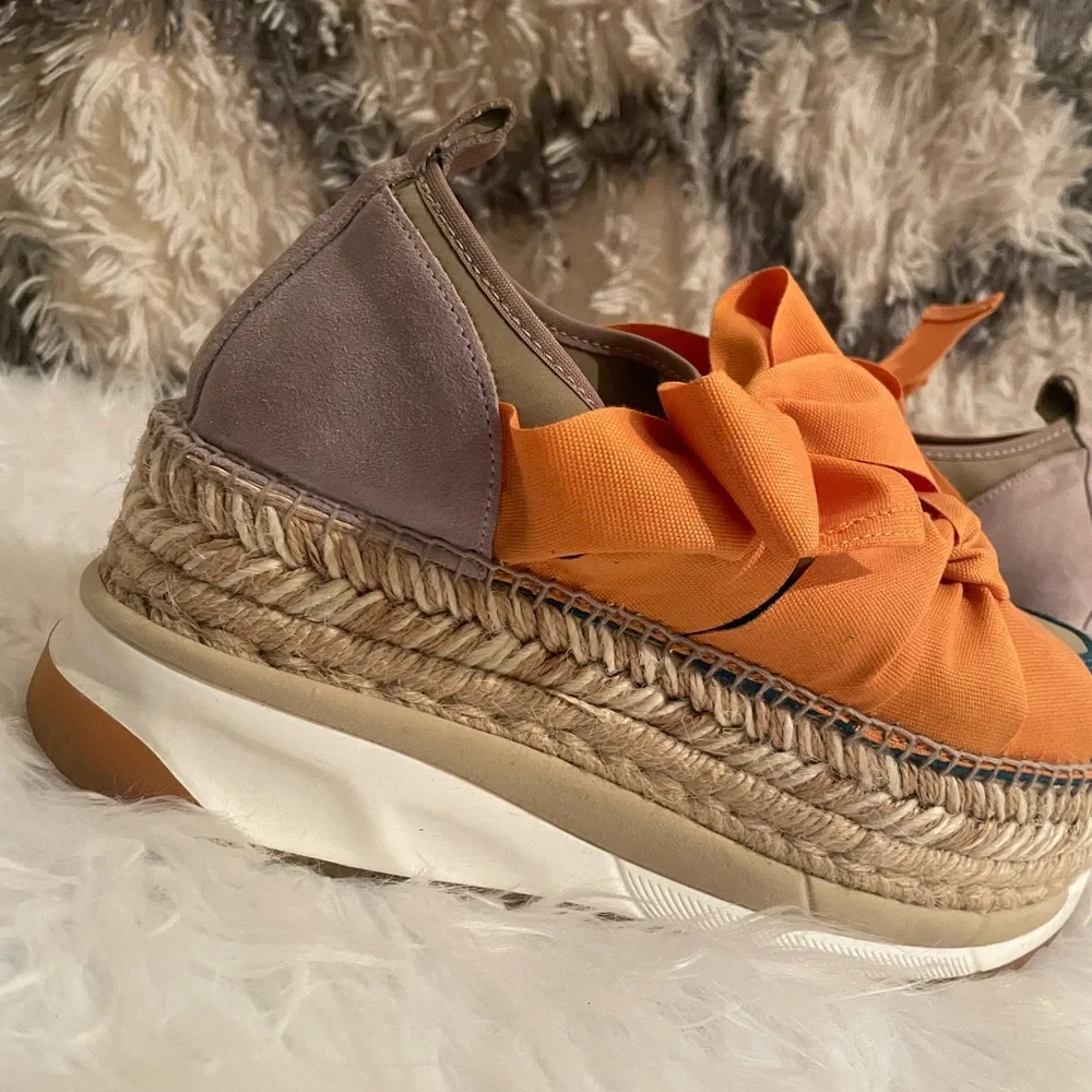 Free People Chapmin Double Stacked Sneaker (41)